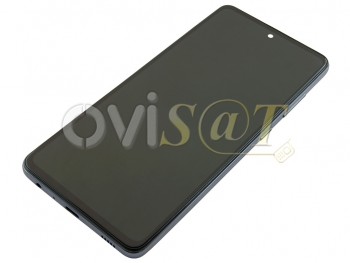 Pantalla Service Pack Completa SUPER AMOLED Negra para Samsung Galaxy A52s 5G, SM-A528