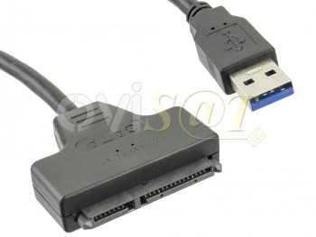 Cable adaptador Sata de 7-15 pines a USB 3.0