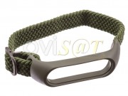 pulsera-correa-brazalete-de-nylon-verde-para-xiaomi-mi-band-3-4-5-6